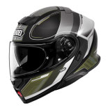 Casco Modulare Shoei Neotec 3 Sharpen TC11 Nero Grigio Verde