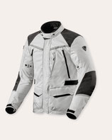 Giacca Moto Touring Rev'it VOLTIAC 3 H2O ARGENTO NERO