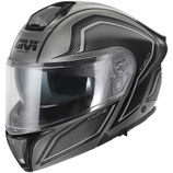 Casco Moto Modulare P/J Givi X50 Fibra HOLOGRAM Titanio Opaco Nero Grigio
