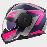 Casco Moto Modulare LS2 FF902 SCOPE II OXYD GREY BLUE PURPLE-06