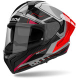 Casco Moto Integrale Airoh MATRYX ROCKET Rosso Lucido
