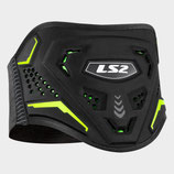 LS2 KOKU KIDNEY BELT BLACK H-V YELLOW