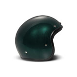 DMD DEEP GREEN - CASCO JET VINTAGE MOTO