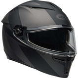 Casco Moto Integrale Bell LITHIUM SHEAR Nero Opaco Metallizzato Nero