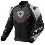 Giacca Rev'it Quantum 3 Air Grigio Rosso