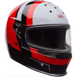 Casco Moto Bell ELIMINATOR SIDETRACK Rosso Nero