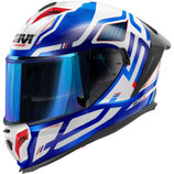 Casco Moto Integrale Givi 50.3 QUASAR Bianco Blu Metallizzato