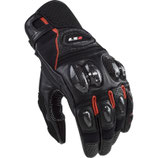 Guanti Moto In Pelle Estivi Ls2 Spark 2 CE Nero ROSSO