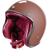 Casco Moto Custom Jet Stormer QUARTZ Solid Champagna Perla