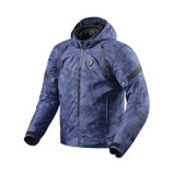 Giacca Rev'it Flare 3 H2O camo blu