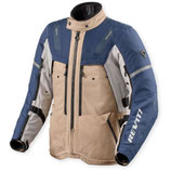 Giacca Moto Rev'it Sand 5 H2O Marrone Blu