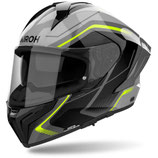 Casco Moto Integrale Airoh MATRYX WIDE Giallo Lucido