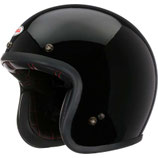 Casco Moto Jet Cafè Racer Bell CUSTOM 500 Nero Lucido