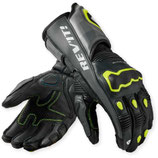 Guanti Moto Rev'it Quantum 3 Grigio Giallo Neon