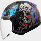 LS2 OF616 AIRFLOW II ZOMBIE II BLACK RED BLUE-06