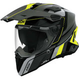 Casco Moto Adventure Airoh COMMANDER 2 SKIP Giallo Opaco