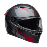 CASCO BELL LITHIUM JETSTREAM GRIGIO/ROSSO CANDY LUCIDO