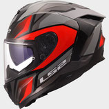 LS2 FF817 CHALLENGER II VIPER GREY RED