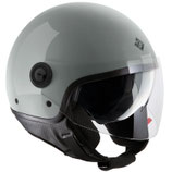 Casco Moto Jet Tucano Urbano EL'METTIN 6.0 Nardo Grey Lucido