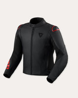 Giubbotto Moto Rev'it Quadratic Nero ROSSA