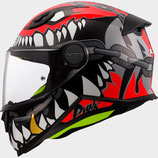 Casco integrale bambino LS2 FF812 KID PUNK GREY RED