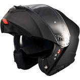 Casco Moto Modulare P/J Mt Helmets GENESIS SV PURE A1 Nero Opaco