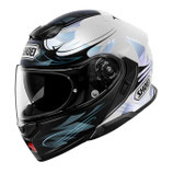 Casco Modulare Shoei Neotec 3 Breeze TC2 Bianco Azzurro
