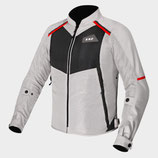 LS2 BREEZE MAN JACKET GREY BLACK RED