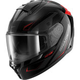 Casco Moto Integrale Shark RIDILL 2 MEKARIUM Nero Antracite Rosso