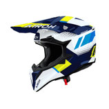 Casco Airoh Wraaap Vision giallo blu