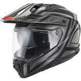 Casco Moto Off-Road Givi 80.1 Fibra APEX Nero Opaco Titanio Rosso
