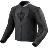 Giubbotto Moto PELLE Rev'it Argon 3 Nero ANTRACITE