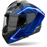 Casco Moto Integrale Airoh MATRYX WIDE Blu Lucido