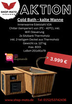Eisbad / Eiswanne / Eisbecken mit Chiller