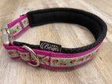 Hundehalsband "Marienkäfer pink"