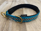 Zug-Stop Halsband "Carlitos petrol"