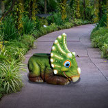 RIVL240016 Triceratops Dinosaurier Stuhl Figur