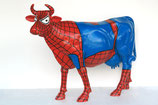 RIVH7009KH Kuh Figur lebensgroß Spiderman