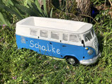 RIJ049SCH Bus Gartenfigur Schalke