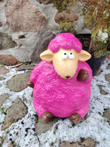 RIJO2501265P Schaf Figur lustig pink