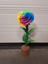 RIBEL258008 Rose Figur bunt