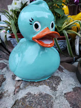 RIB253TUE Ente Figur türkis klein