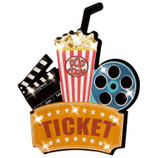 RIMP142 Blechschild "Ticket" Gastrodeko