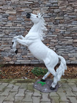 RIBEL224058 Pferde Figur aufsteigend fast lebensgroß
