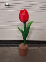 RIBEL258030 Tulpe Figur rot