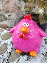 RIJO2501261P Huhn Figur lustig pink
