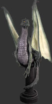080081VH Drache Figur  lebensgroß