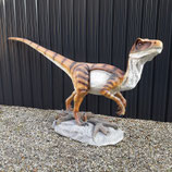 RIDINTD5205 Velociraptor Dinosaurier Figur lebensgroß