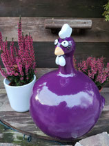 RIC368PV Huhn Figur purpurviolett groß