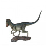RIDINTD5242 Velociraptor Blue Dinosaurier Figur lebensgroß
